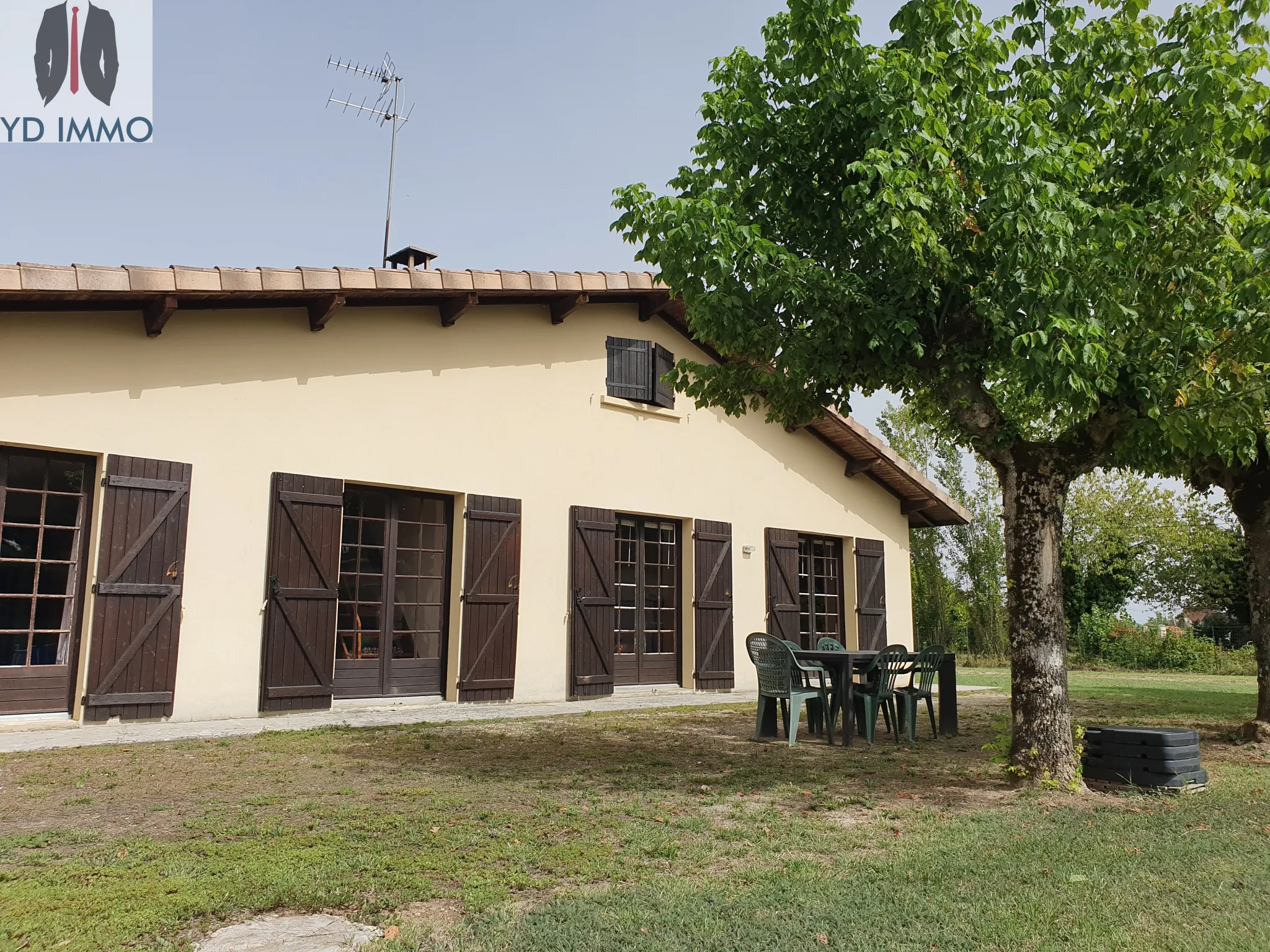 Maison 4/5 chambres à Preignac, calme, grand jardin, proche gare 