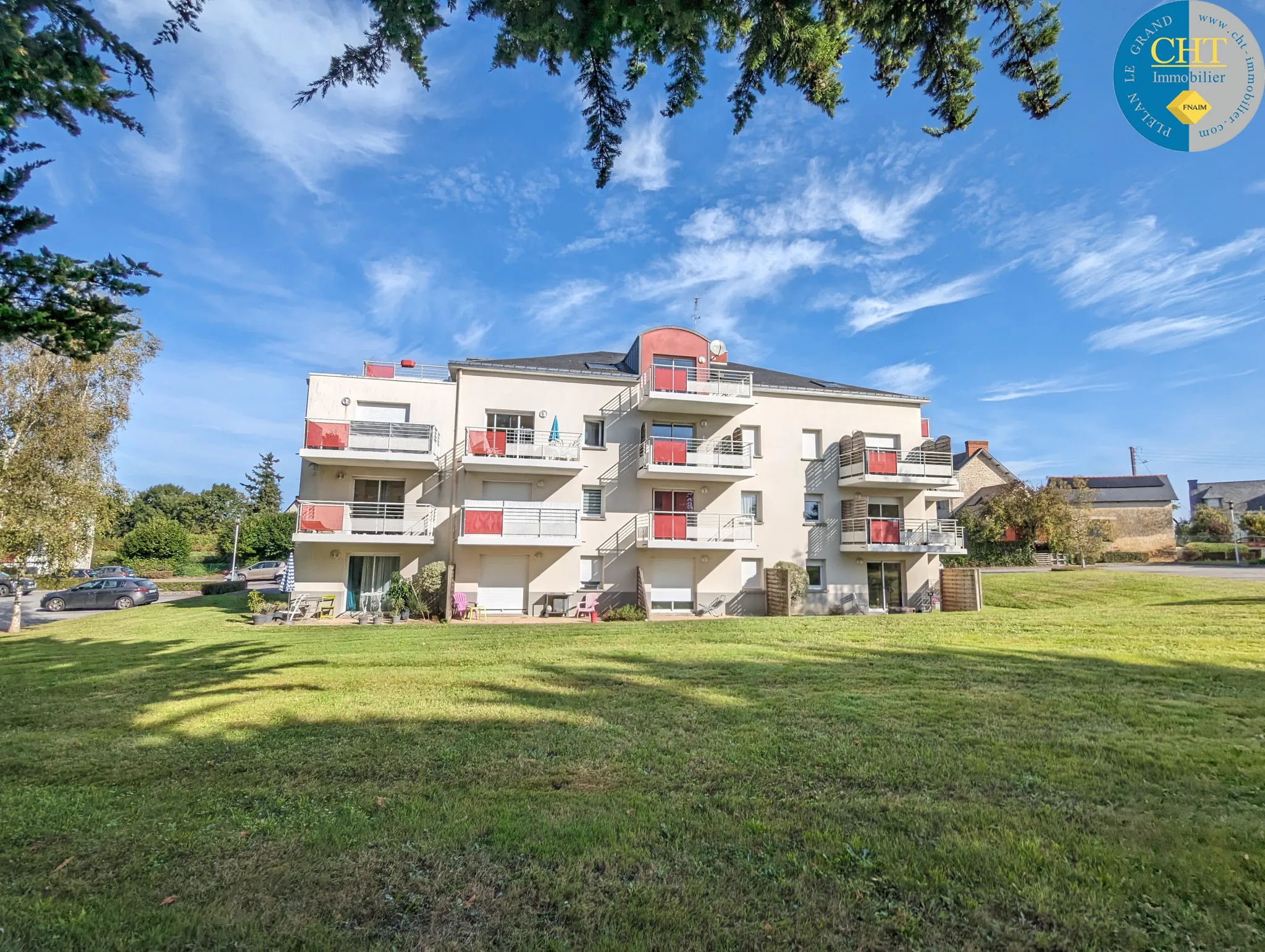 Studio à vendre à Guer avec vue dégagée sur parc 