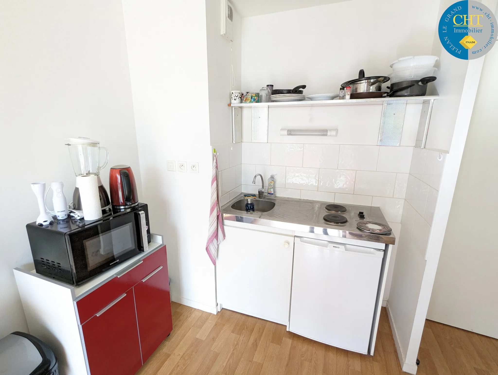 Studio à vendre à Guer avec vue dégagée sur parc 