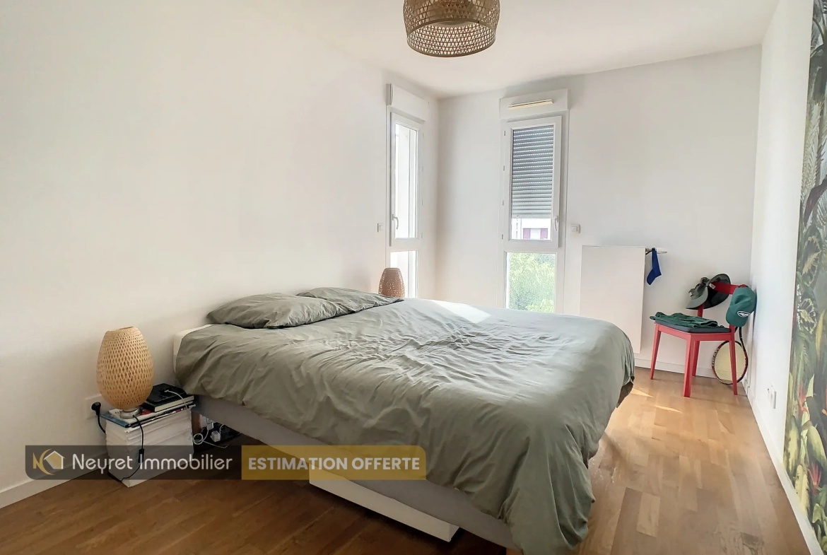 Appartement T3 LOUE avec balcon et garage à Lyon 7 Jean Mace 