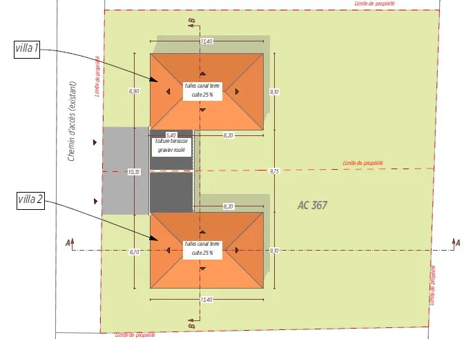 Villa neuve T4 de 97m2 à Aléria 