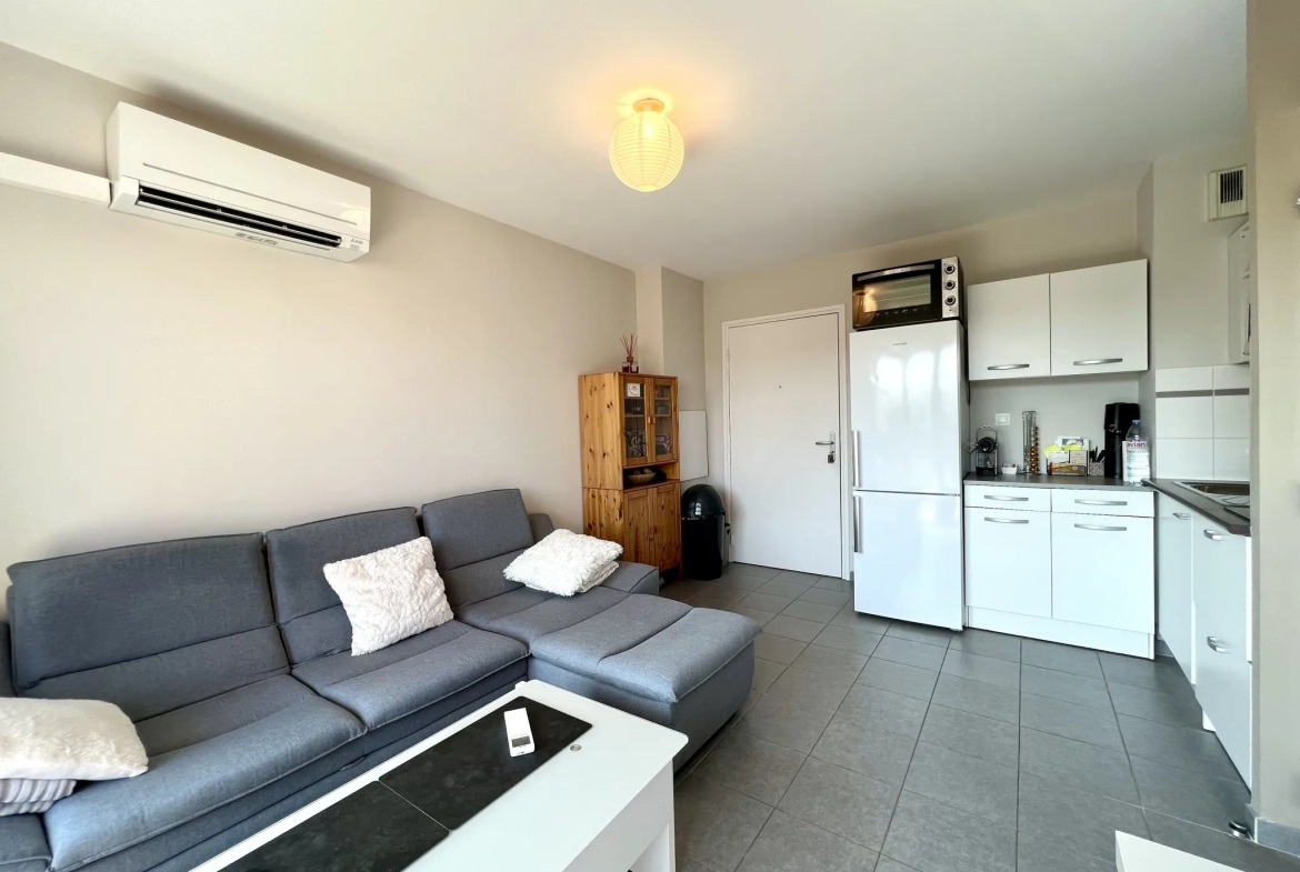 Vente - Beau T2 avec terrasse et garage à Castelnau-le-Lez 