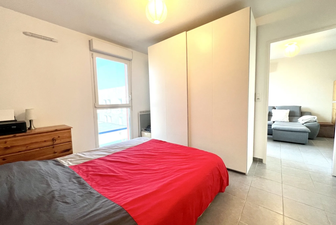 Vente - Beau T2 avec terrasse et garage à Castelnau-le-Lez 