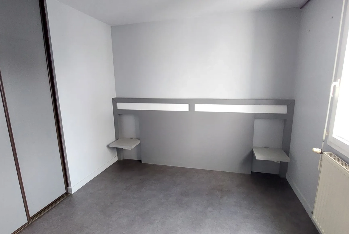 Appartement T3 avec garage et balcon exposé Sud-Ouest 