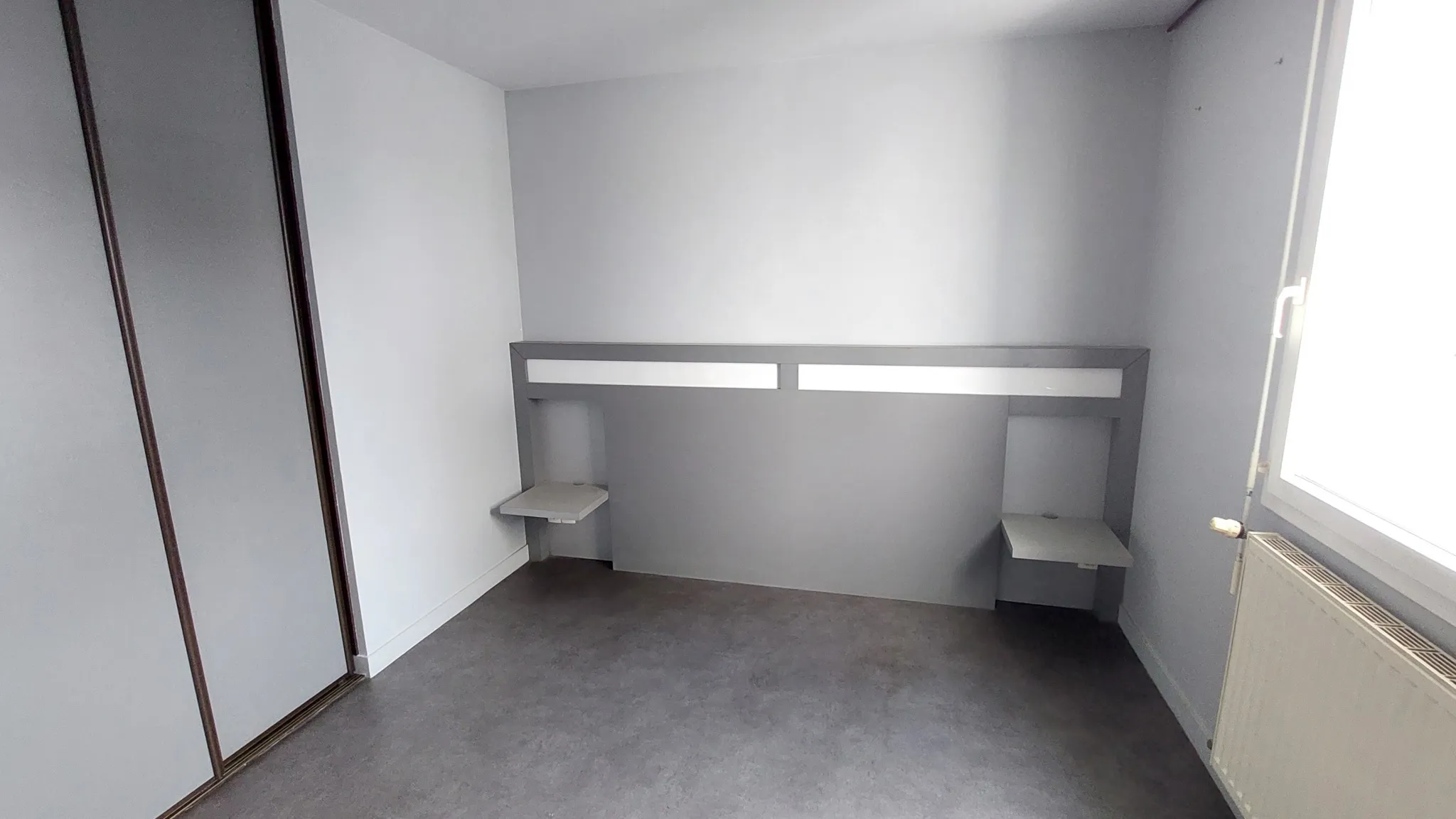 Appartement T3 avec garage et balcon exposé Sud-Ouest 