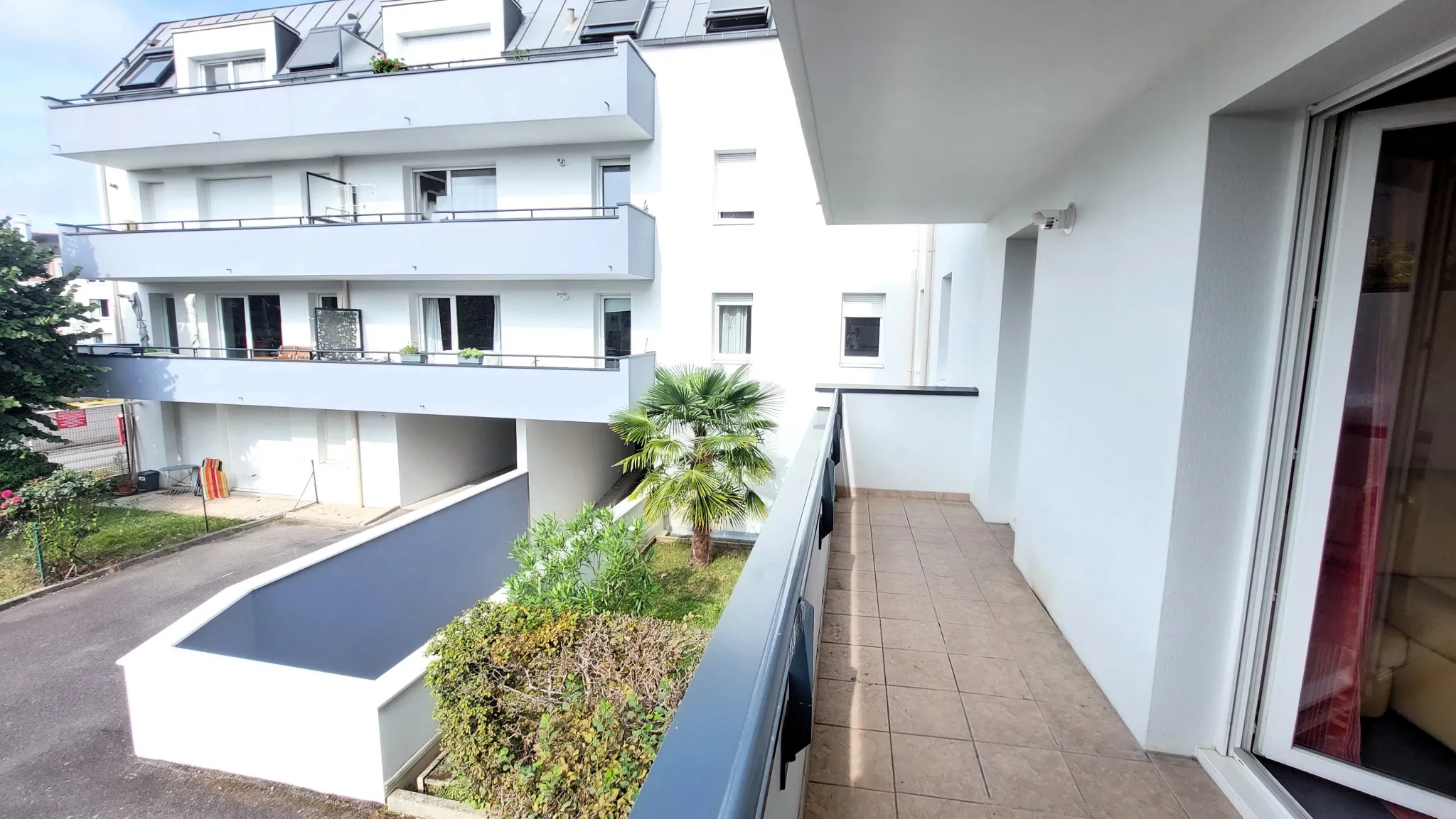 Appartement T3 avec garage et balcon exposé Sud-Ouest 