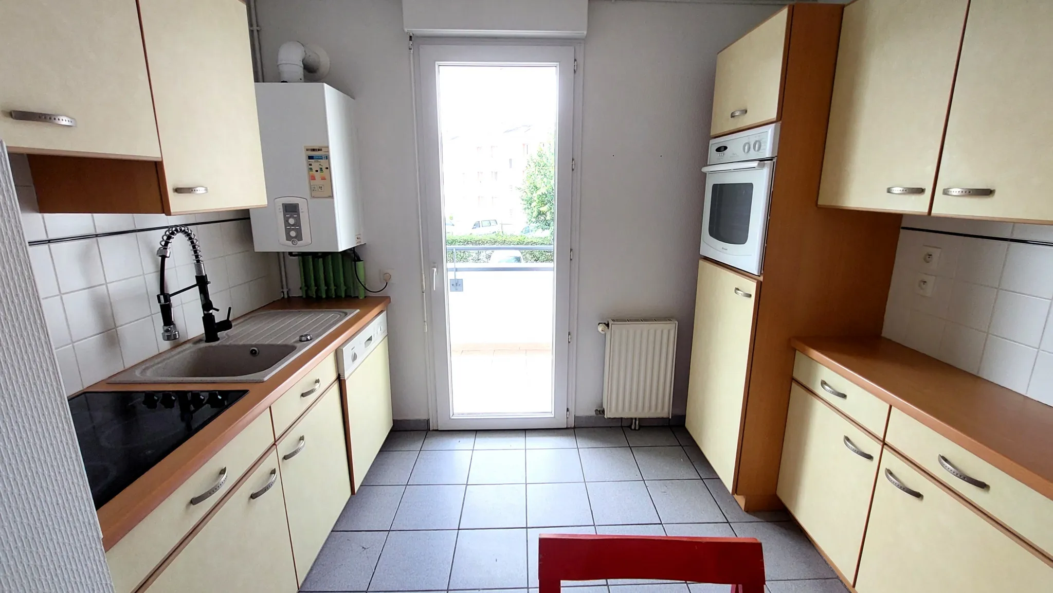 Appartement T3 avec garage et balcon exposé Sud-Ouest 