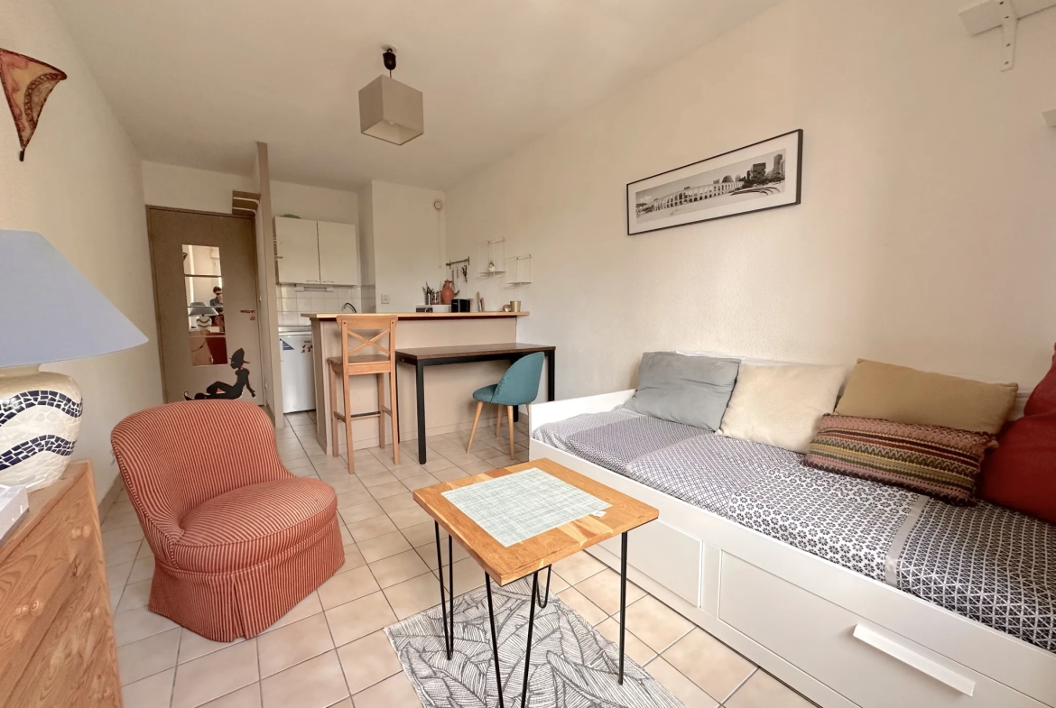 Studio avec garage à Nantes - Investissement locatif 