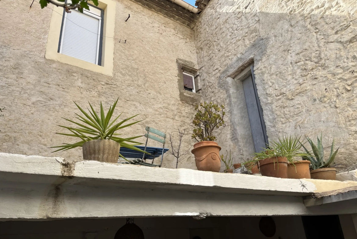 Magnifique maison de maître avec beaucoup de cachet dans le village toutes commodités du Minervois 