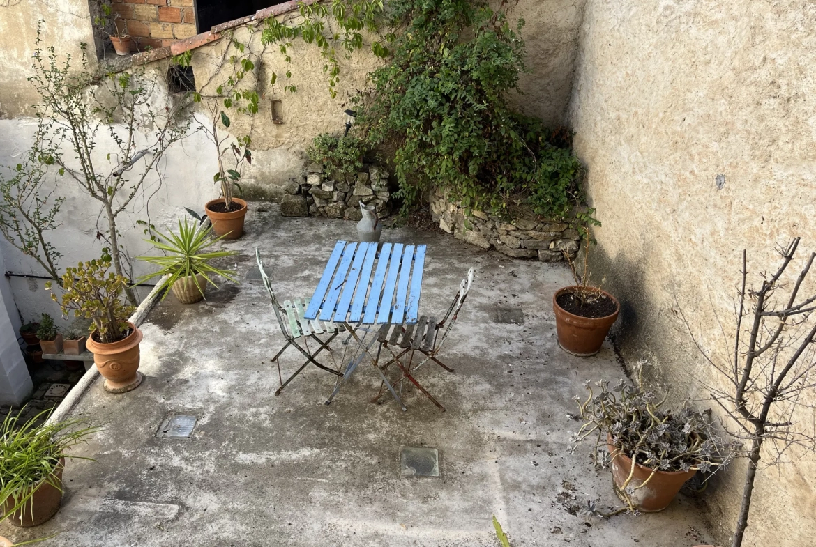 Magnifique maison de maître avec beaucoup de cachet dans le village toutes commodités du Minervois 