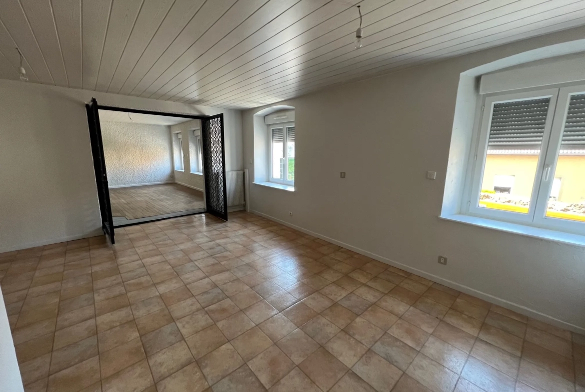 Vente d'un local commercial avec appartement de fonction à Vieux-Charmont 