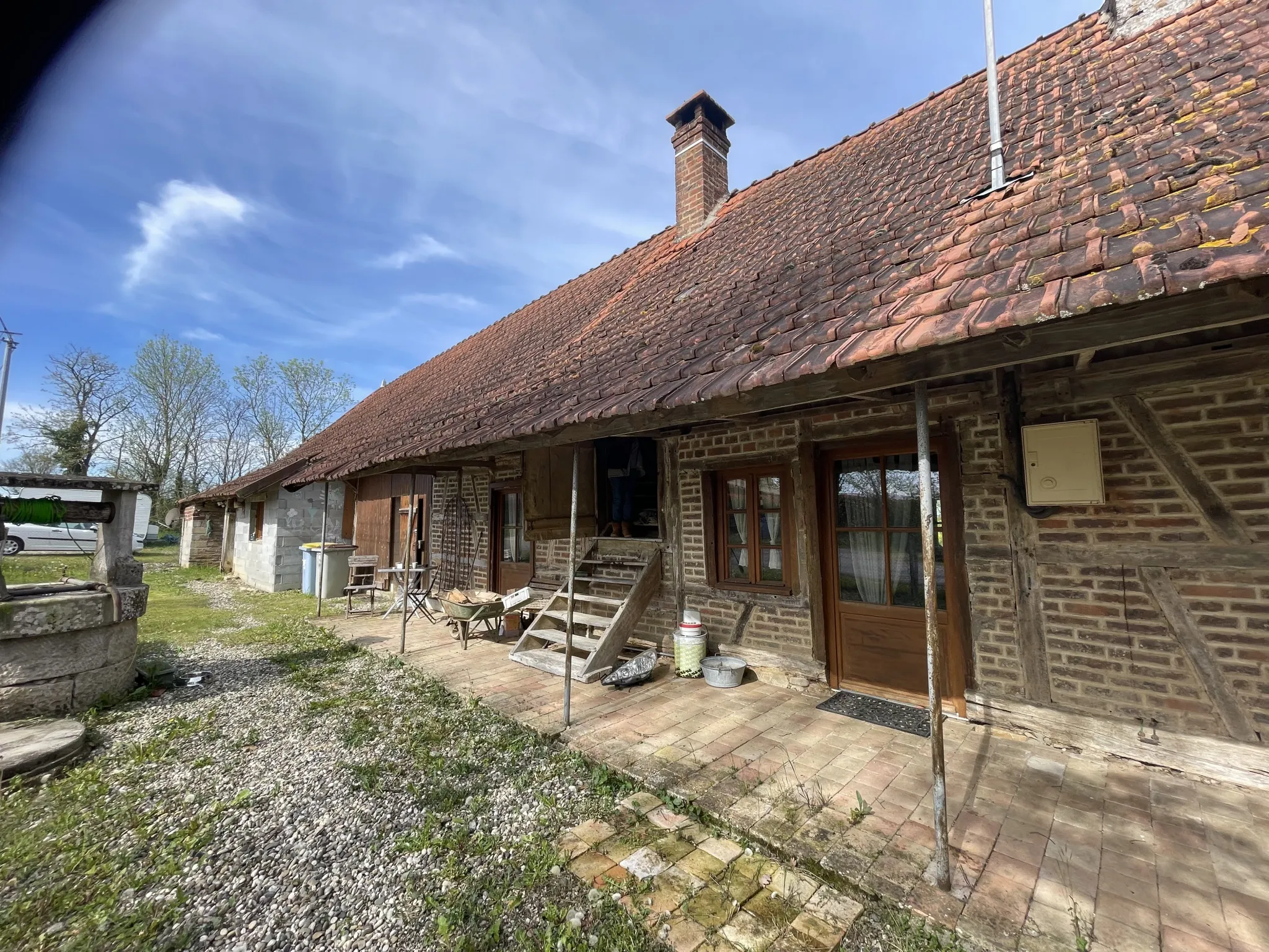 Ferme Bressane à la campagne 