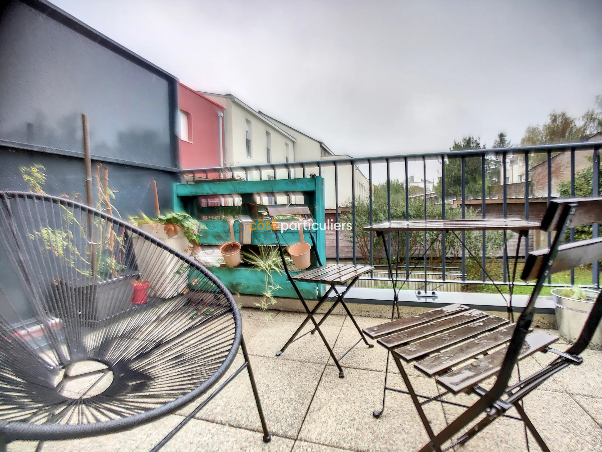 Appartement lumineux avec balcon exposé au sud à Nantes 