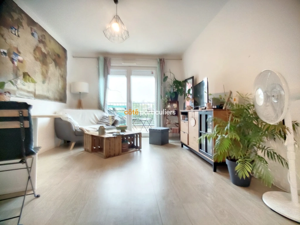 Appartement lumineux avec balcon exposé au sud à Nantes