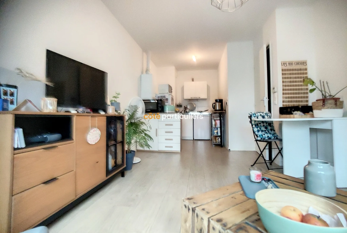 Appartement lumineux avec balcon exposé au sud à Nantes 