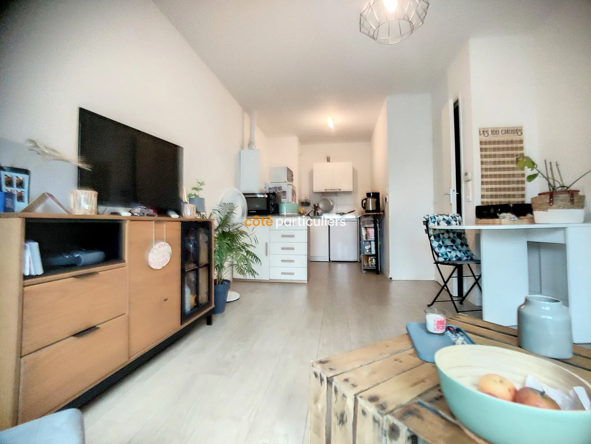 Appartement lumineux avec balcon exposé au sud à Nantes 