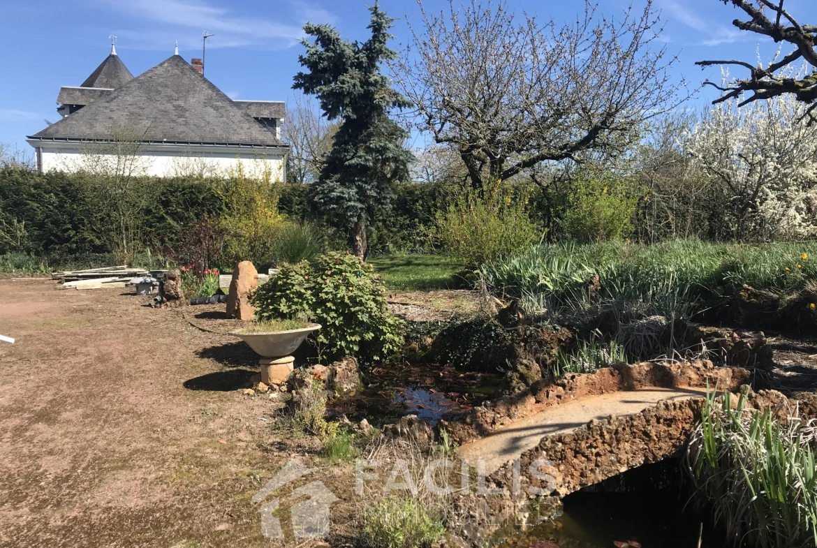 Maison proche des commodités avec studio à Loudun 