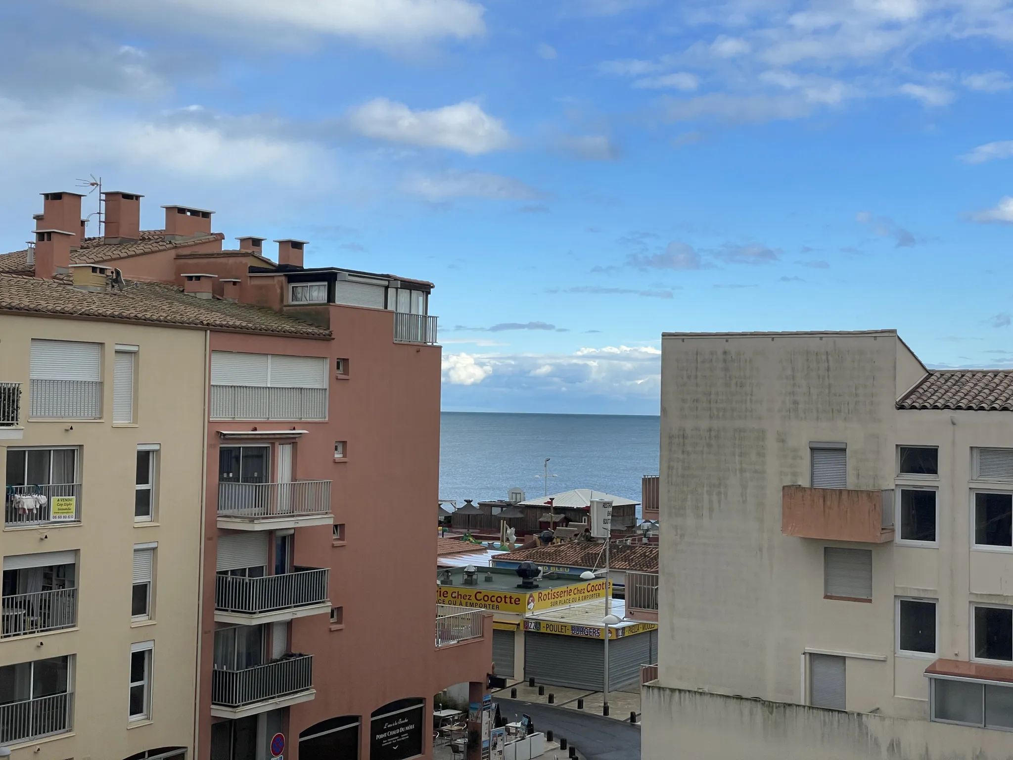 Studio avec petite vue mer et parking à Le Cap d'Agde 