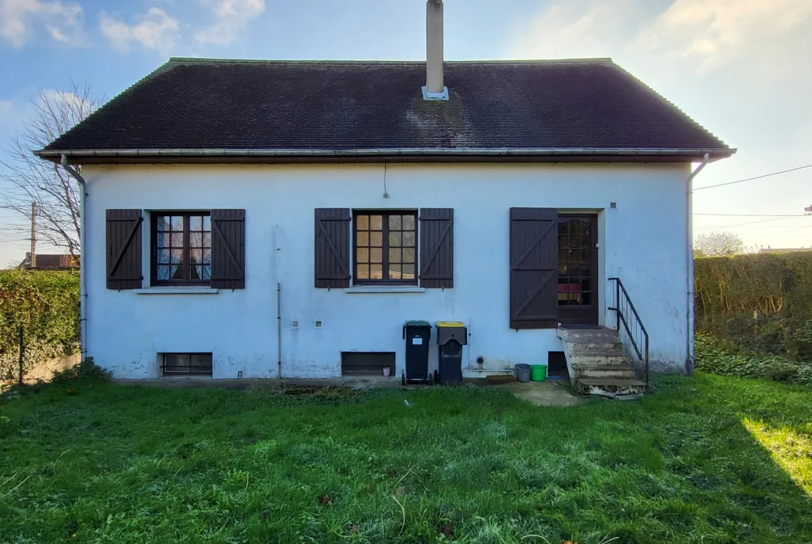 Proche Abbeville - Pavillon individuel sur sous-sol 5 pièces 