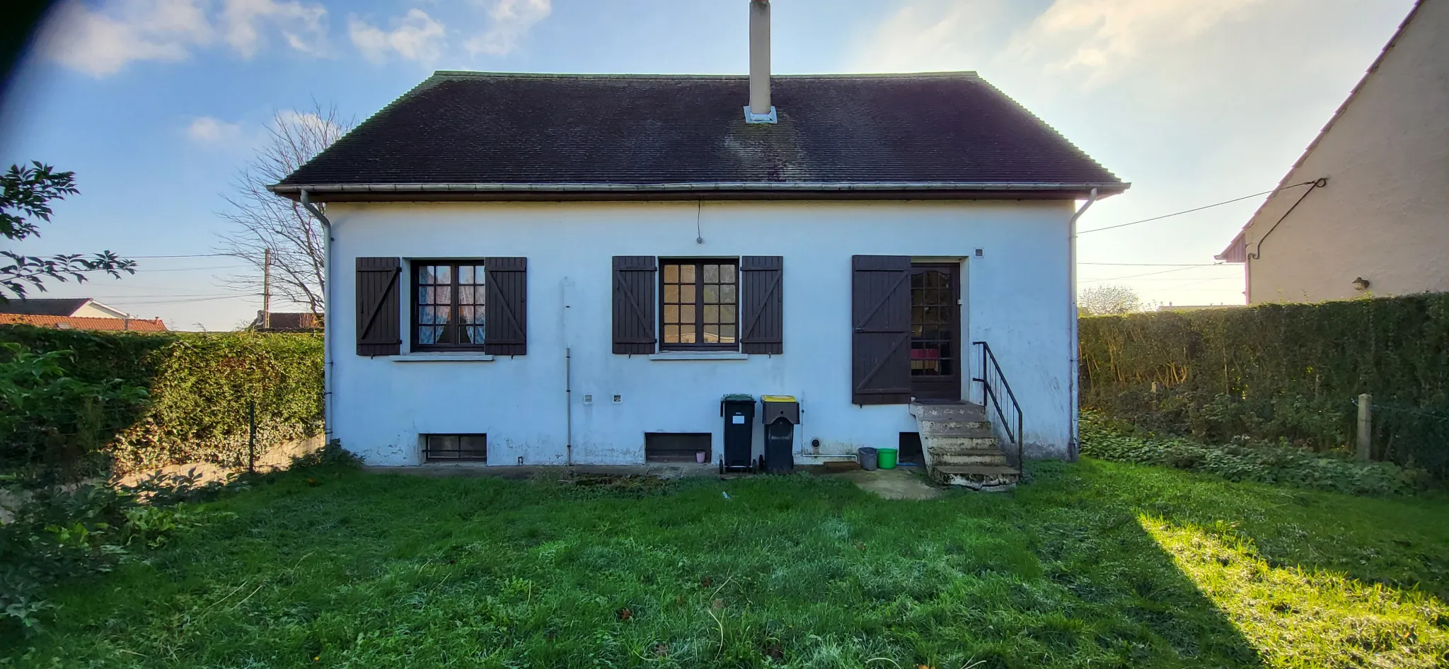 Proche Abbeville - Pavillon individuel sur sous-sol 5 pièces 