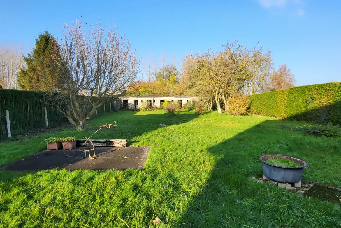 Proche Abbeville - Pavillon individuel sur sous-sol 5 pièces 