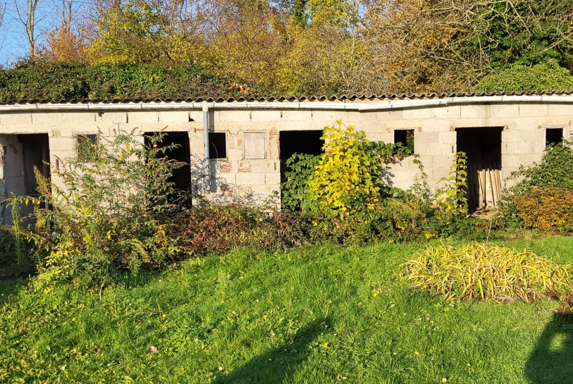 Proche Abbeville - Pavillon individuel sur sous-sol 5 pièces 