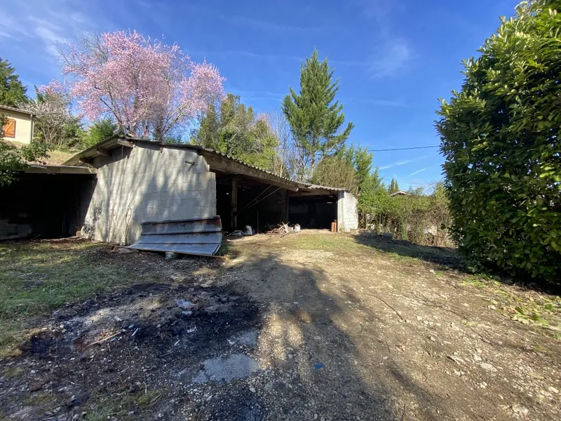 Maison de plain pied à la campagne 