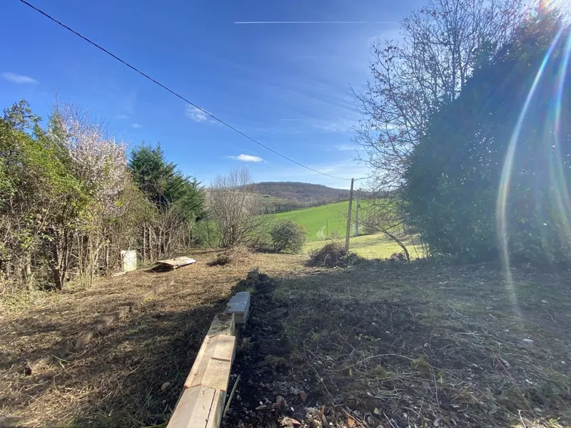 Maison de plain pied à la campagne 