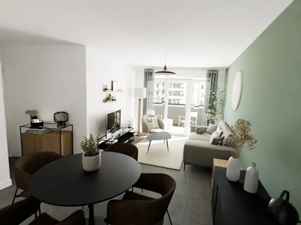 Appartement T3 lumineux à Bayonne