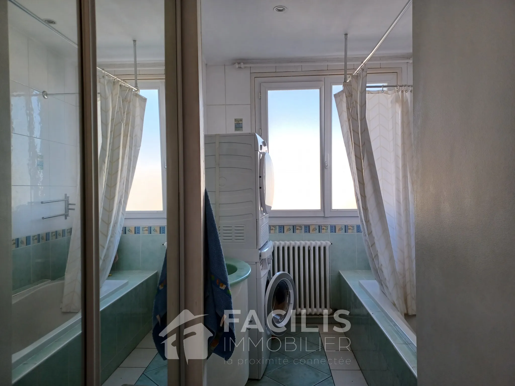 Appartement à Tours avec balcon et belle vue 