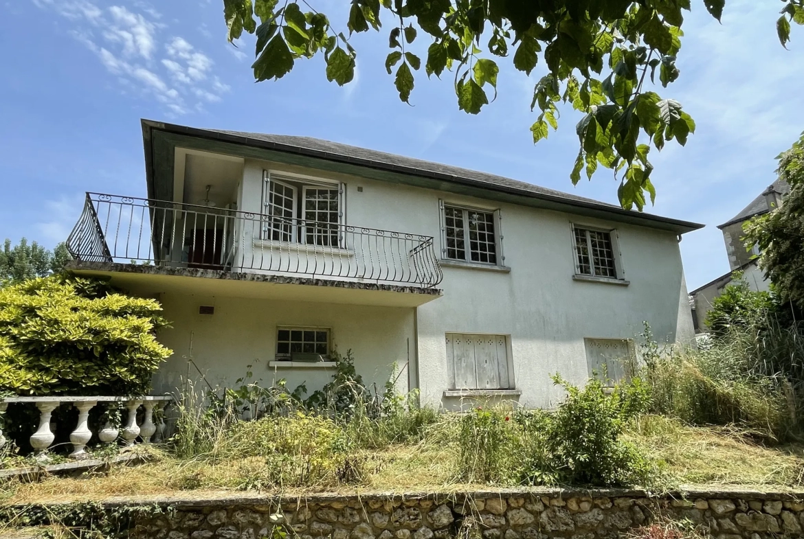 Pavillon S/Sol avec vue sur Le Loir à Le Lude - 110 000 Euros 