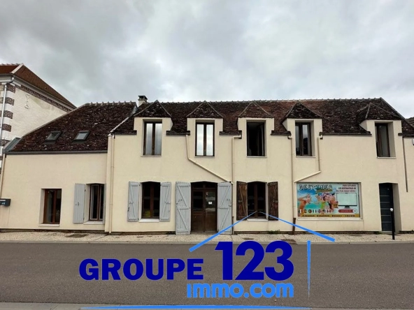 Maison atypique de 270 m2 habitable à Branches, Yonne - Groupe123Immo