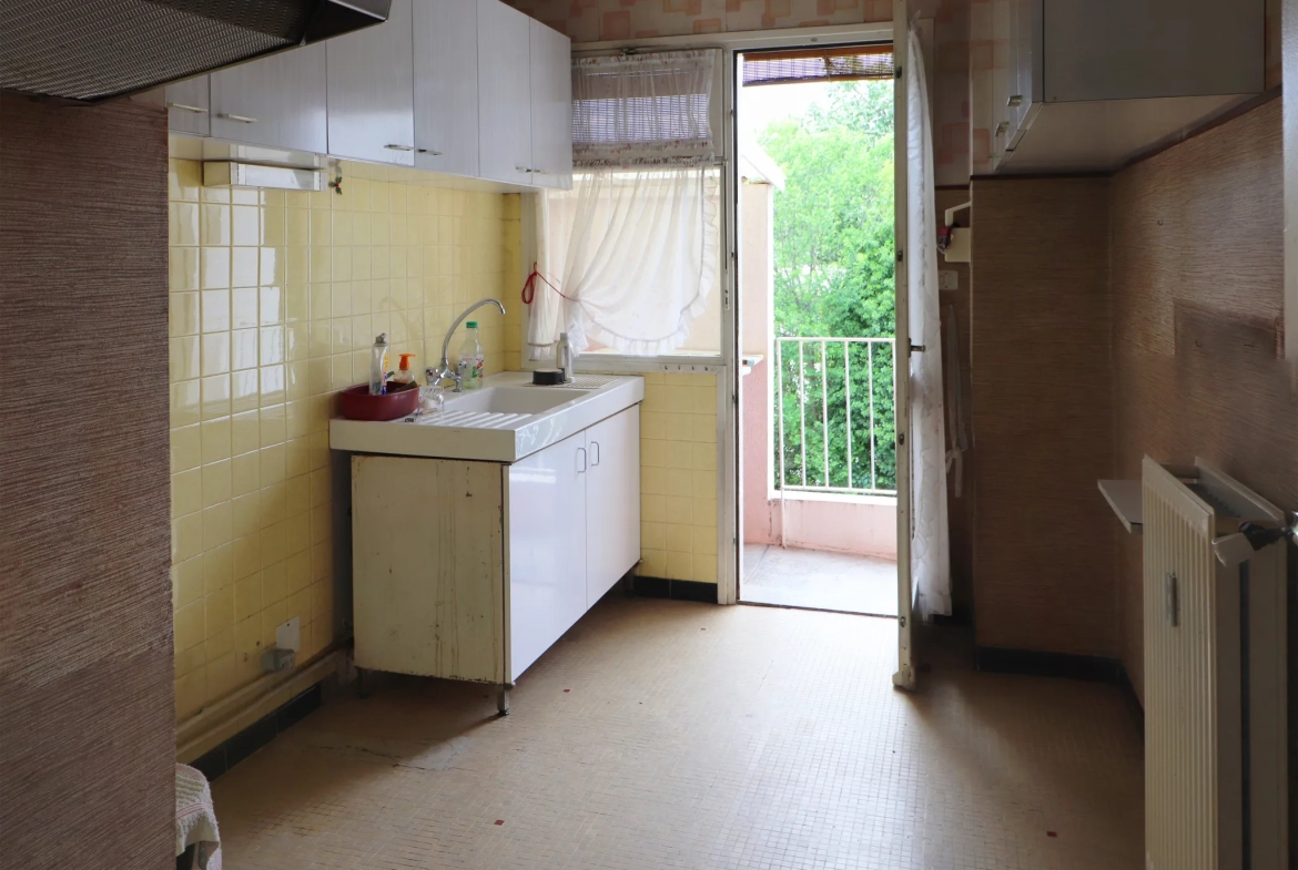 Appartement à Montpellier La Chamberte - T3 de 67m2 avec cave et place de parking extérieur 