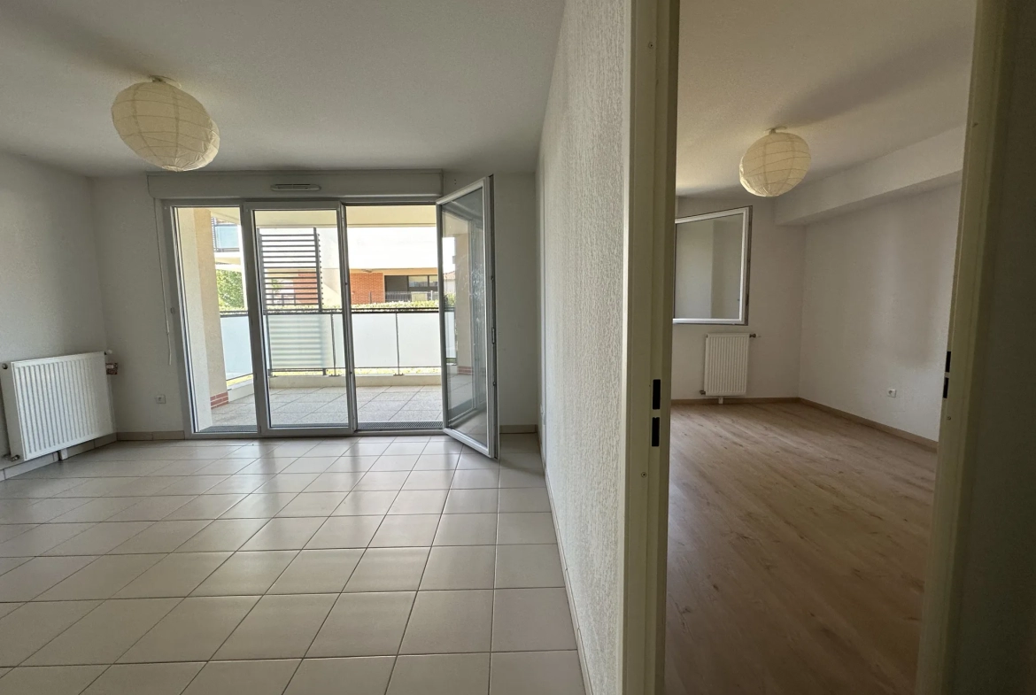 Appartement T2 de 41.5 m2 avec terrasse à Gratentour 