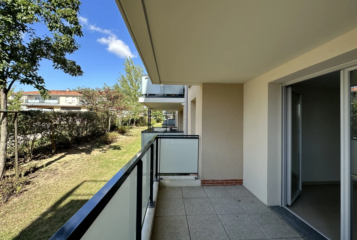 Appartement T2 de 41.5 m2 avec terrasse à Gratentour 