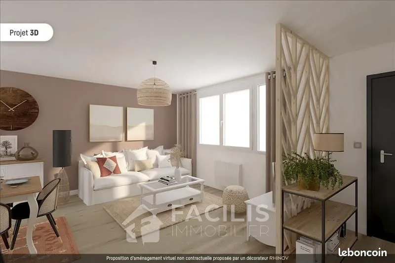 Appartement 3 pièces avec cellier à Toulouse 31500 