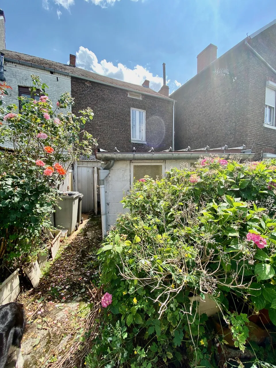 Maison semi-individuelle avec cour à Louvroil 