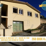 Maison de 72m2 sur 2635m2 de terrain constructible