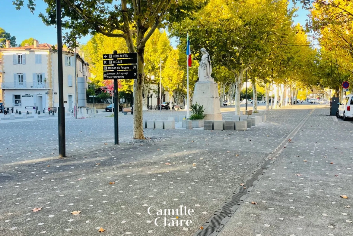 Appartement 4 pièces dernier étage sans travaux Gardanne 