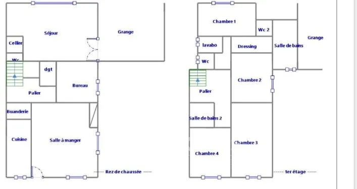 Bel enclos béarnais en pierres à Monein (64360) - Maison avec 4 chambres 