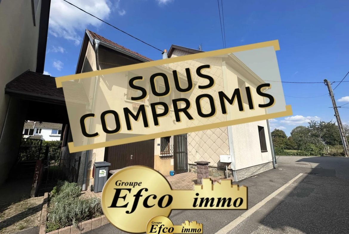 Maison 4 pièces à Sentheim - EFCO IMMO 