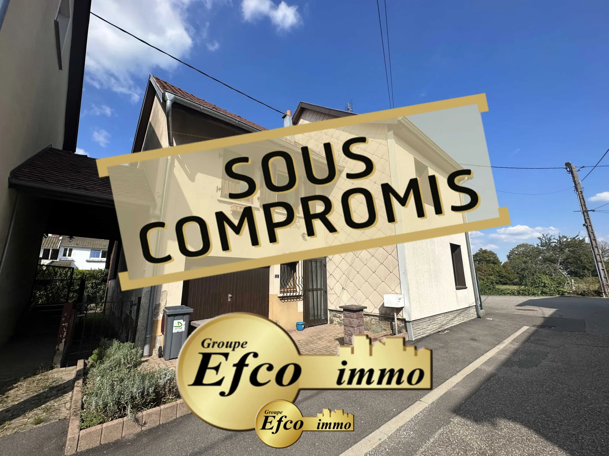 Maison 4 pièces à Sentheim - EFCO IMMO 