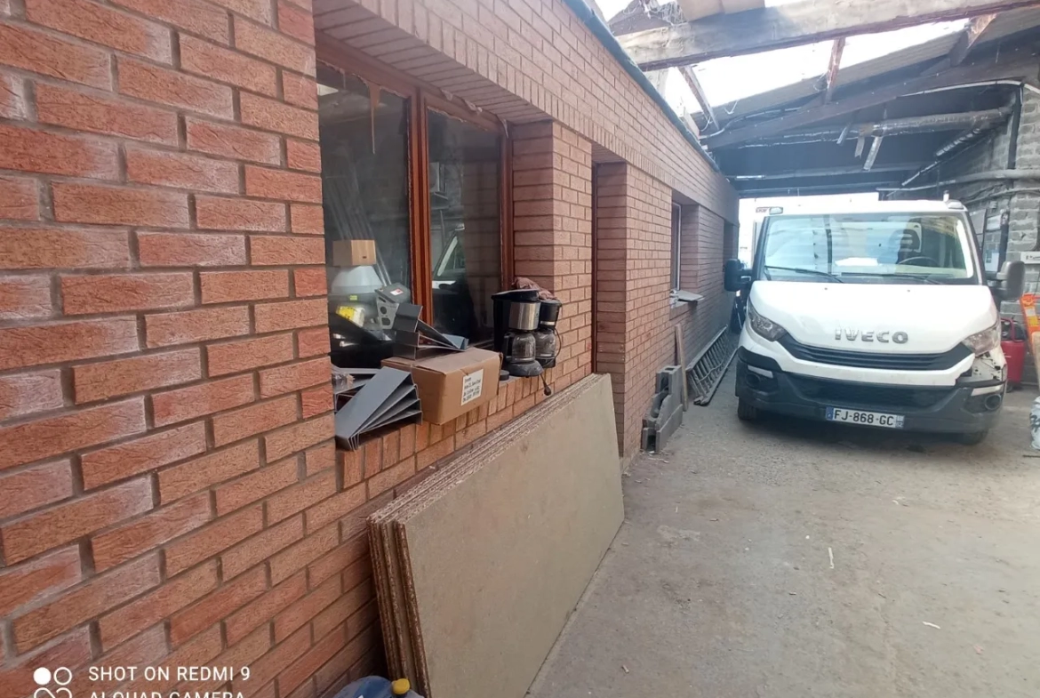 Appartement et hangar à Rouvroy 