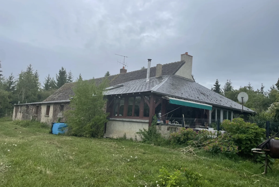 Longère Tourangelle de 163m2 à Villiers-au-Bouin 