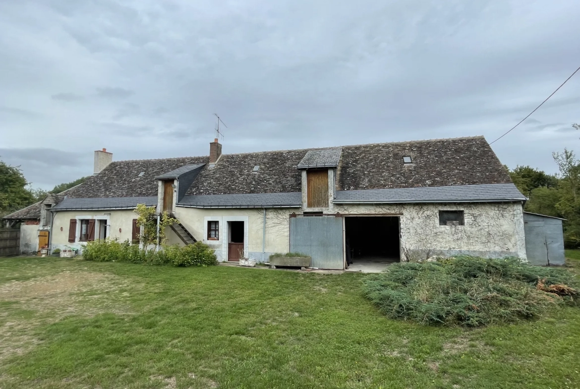 Longère Tourangelle de 163m2 à Villiers-au-Bouin 