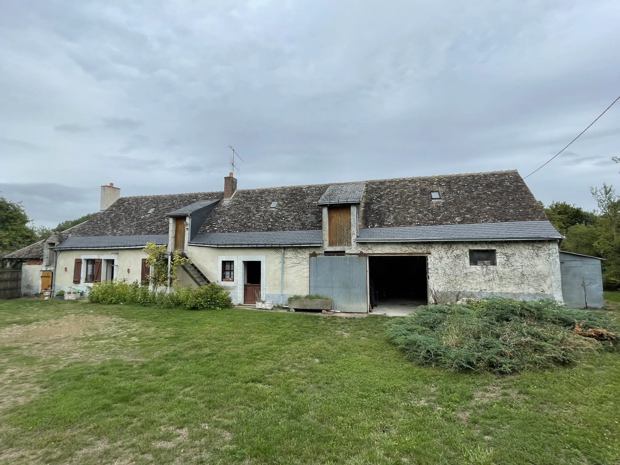 Longère Tourangelle de 163m2 à Villiers-au-Bouin 