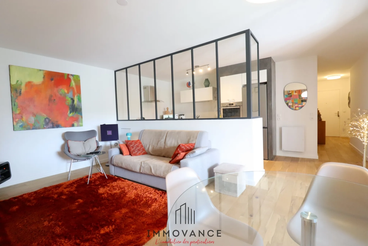 Vente interactive - Appartement T3 70m² - Montpellier - Port Marianne - La Lironde - Nouvelle Mairie 