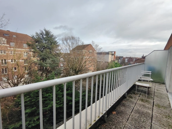 Studio à Lille avec Balcon Exposé