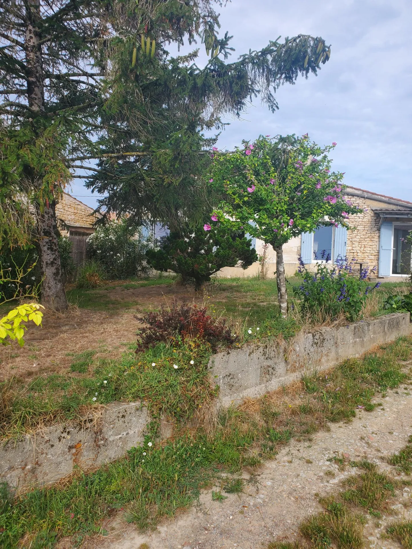 Maison de village charentaise à Meursac, Charente-Maritime 