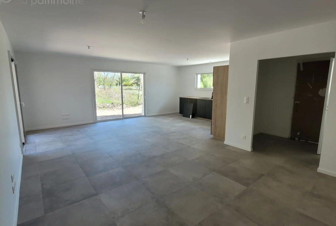 Maison neuve à Bazas avec vue sur la forêt 